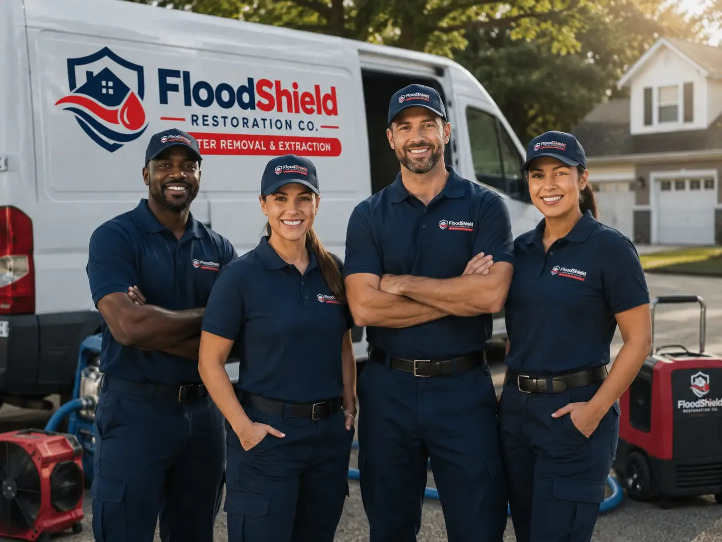 Flood Damage Restoration company in Exira, IA