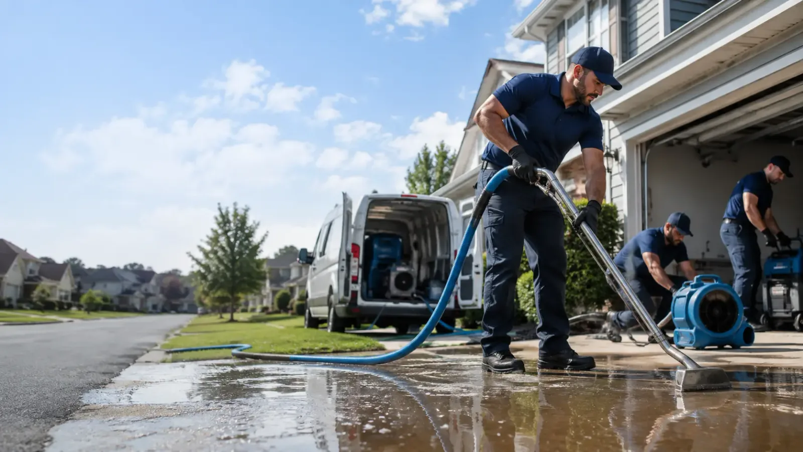 Flood Damage Restoration in Exira, IA